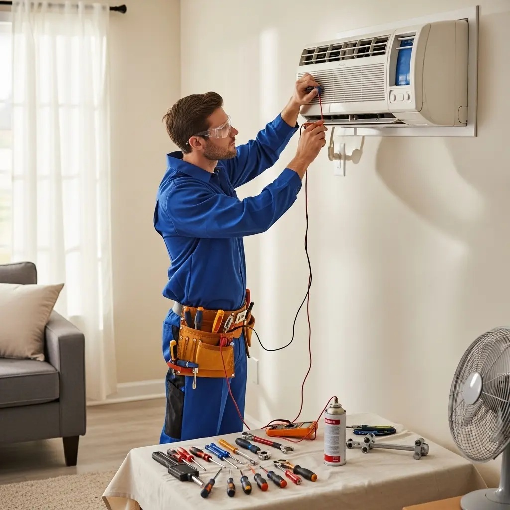 Buca Hotpoint Hotpoint klima gaz dolumu ve bakım – Enerji verimliliği artırıldı. - Teknik servis örneği